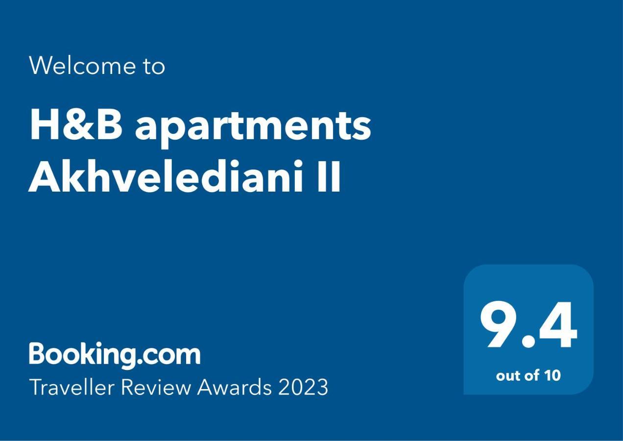 Hb Apartments Akhvelediani II Tiflis Exterior foto